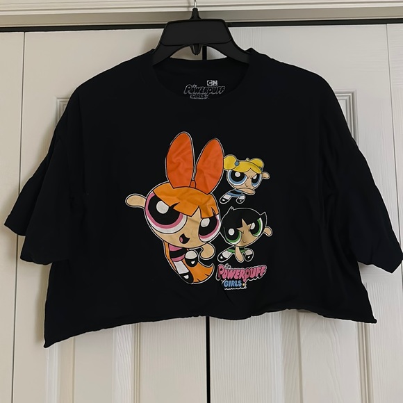 Tops - Powerpuff girls crop top